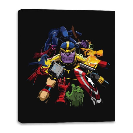 For a Drop of Blood - Canvas Wraps Canvas Wraps RIPT Apparel