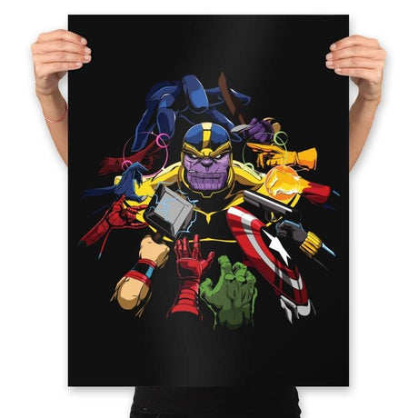 For a Drop of Blood - Prints Posters RIPT Apparel 18x24 / Black