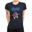 For Droids About To Rock - Womens Premium T-Shirts RIPT Apparel Small / Midnight Navy