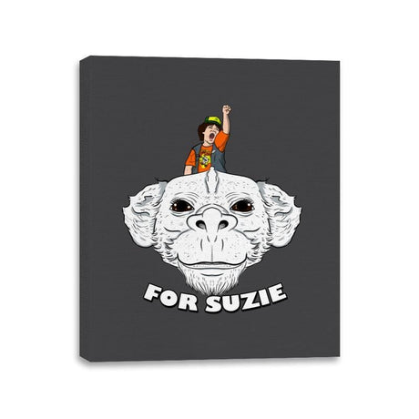 For Suzie - Canvas Wraps Canvas Wraps RIPT Apparel 11x14 / Charcoal