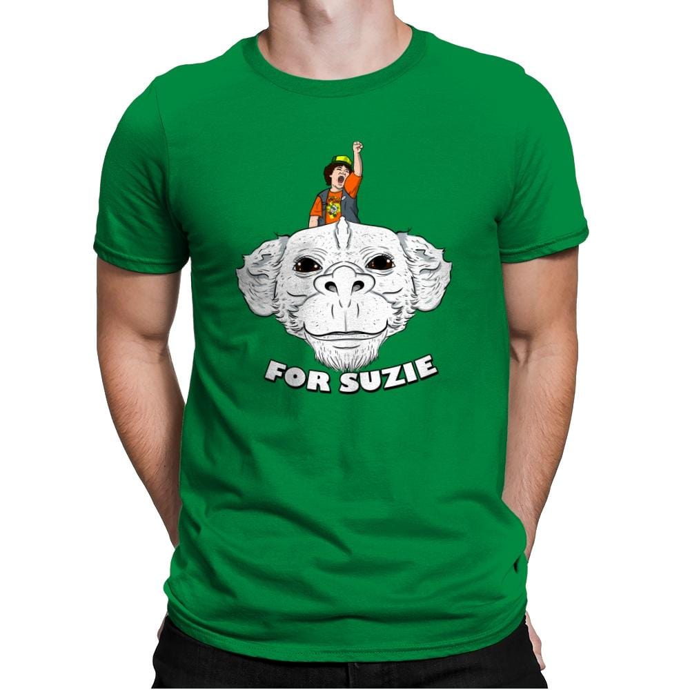 For Suzie - Mens Premium T-Shirts RIPT Apparel Small / Kelly Green