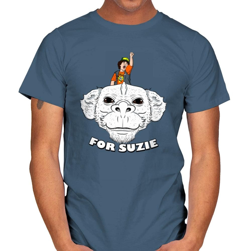 For Suzie - Mens T-Shirts RIPT Apparel Small / Indigo Blue