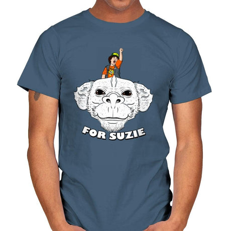 For Suzie - Mens T-Shirts RIPT Apparel Small / Indigo Blue