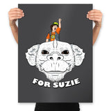 For Suzie - Prints Posters RIPT Apparel 18x24 / Charcoal