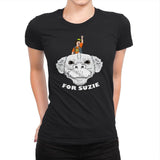 For Suzie - Womens Premium T-Shirts RIPT Apparel Small / Black