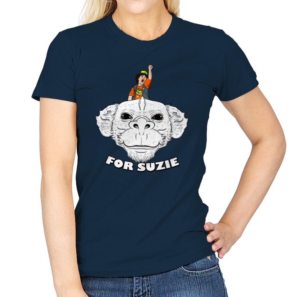For Suzie - Womens T-Shirts RIPT Apparel Small / Navy