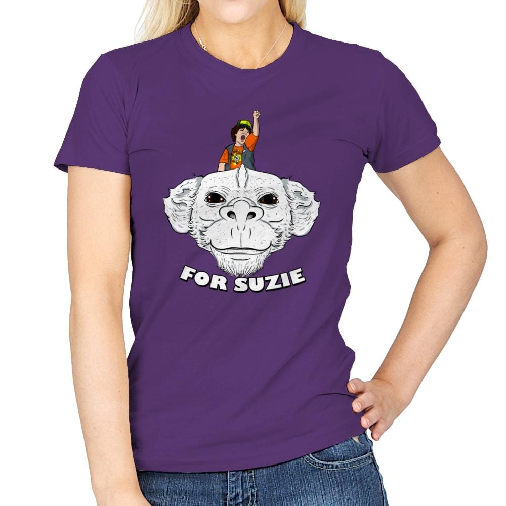 For Suzie - Womens T-Shirts RIPT Apparel Small / Purple