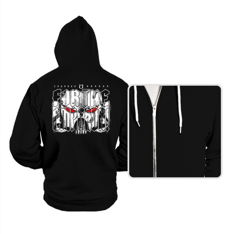 For the Emperor - Hoodies Hoodies RIPT Apparel Small / Black