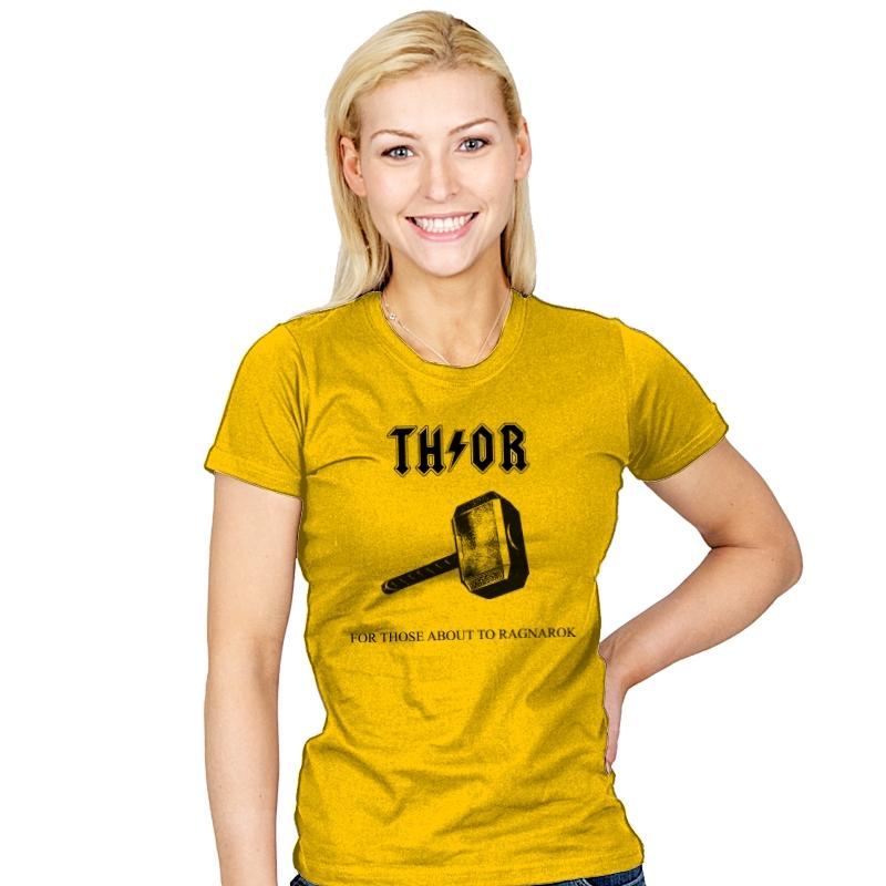 For those about to Ragnarok - Womens T-Shirts RIPT Apparel Small / Sunshine