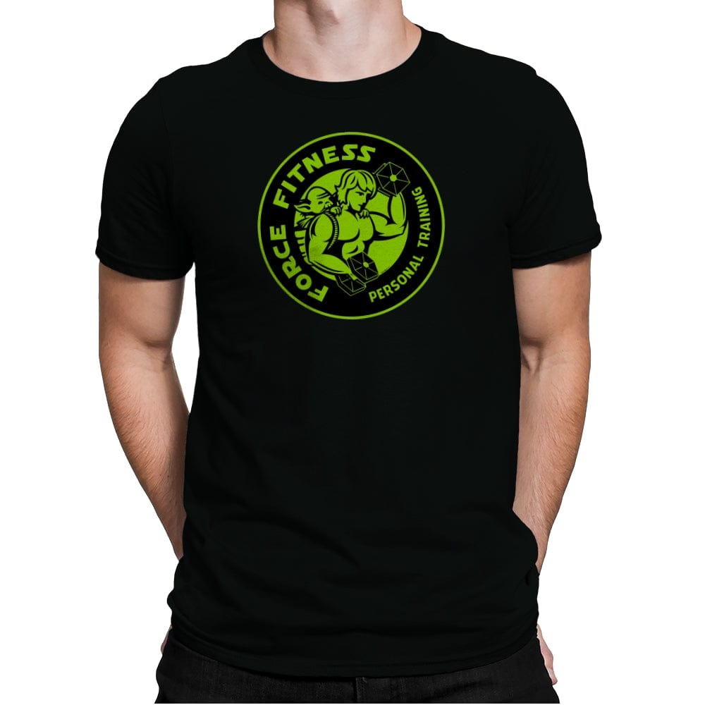 Force Fitness - Mens Premium T-Shirts RIPT Apparel Small / Black