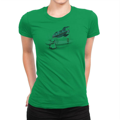 Force Lift - Gamer Paradise - Womens Premium T-Shirts RIPT Apparel Small / Kelly Green