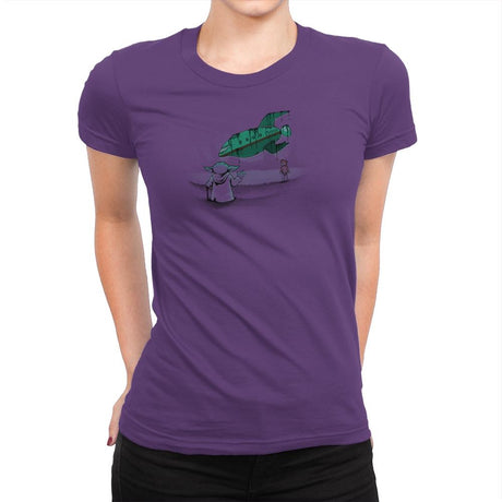 Force Lift - Gamer Paradise - Womens Premium T-Shirts RIPT Apparel Small / Purple Rush