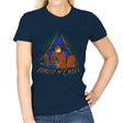 Forest And Chill - Womens T-Shirts RIPT Apparel Small / Navy