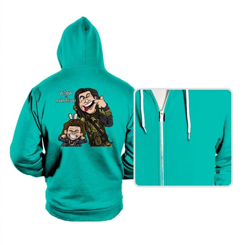 Forest Pals - Hoodies Hoodies RIPT Apparel Small / Teal