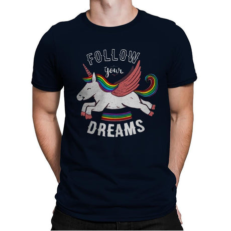 Forever Follow Your Dreams - Mens Premium T-Shirts RIPT Apparel