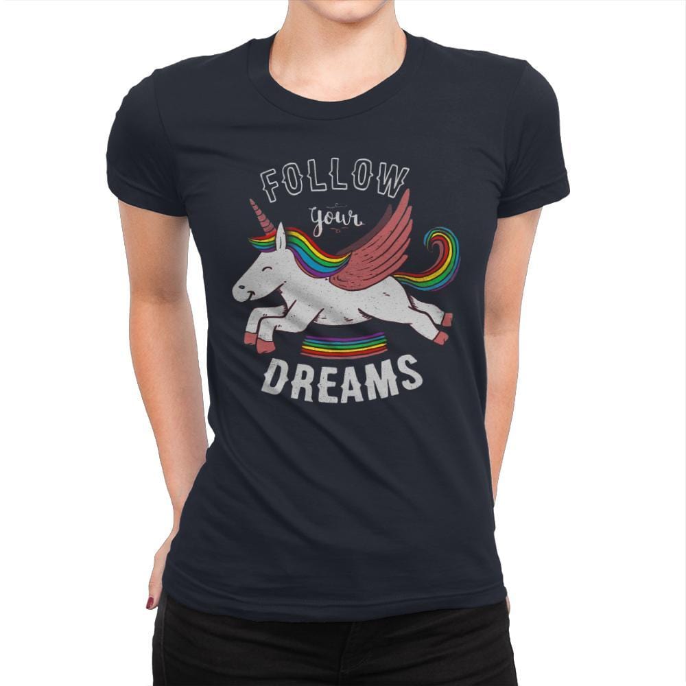 Forever Follow Your Dreams - Womens Premium T-Shirts RIPT Apparel
