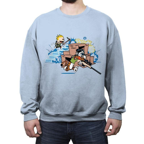 Fort Night - Crew Neck Sweatshirt Crew Neck Sweatshirt RIPT Apparel