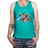 Fort Night - Tanktop Tanktop RIPT Apparel X-Small / Neon Blue