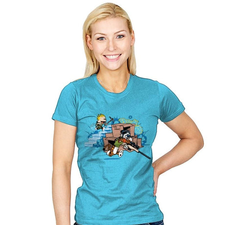 Fort Night - Womens T-Shirts RIPT Apparel