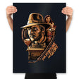 Fortune and Glory 2.0 - Prints Posters RIPT Apparel 18x24 / Black