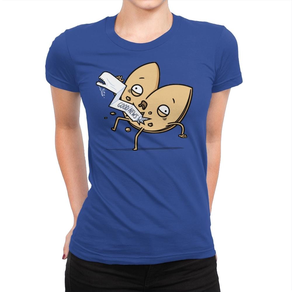 Fortune Burster! - Womens Premium T-Shirts RIPT Apparel Small / Royal