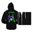 Four Slashers - Hoodies Hoodies RIPT Apparel Small / Black
