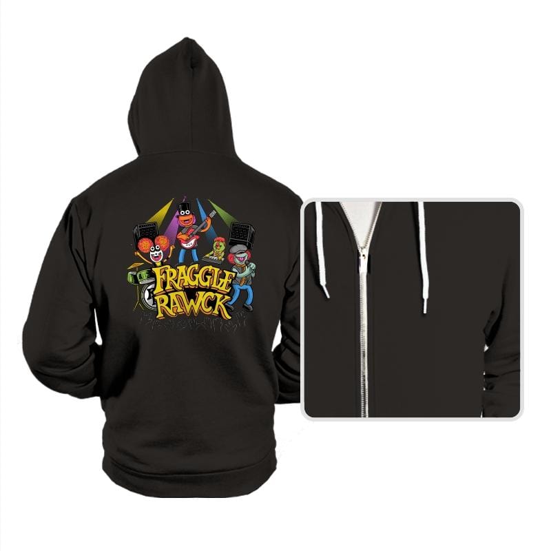 Fraggle Rawk - Hoodies Hoodies RIPT Apparel Small / Black