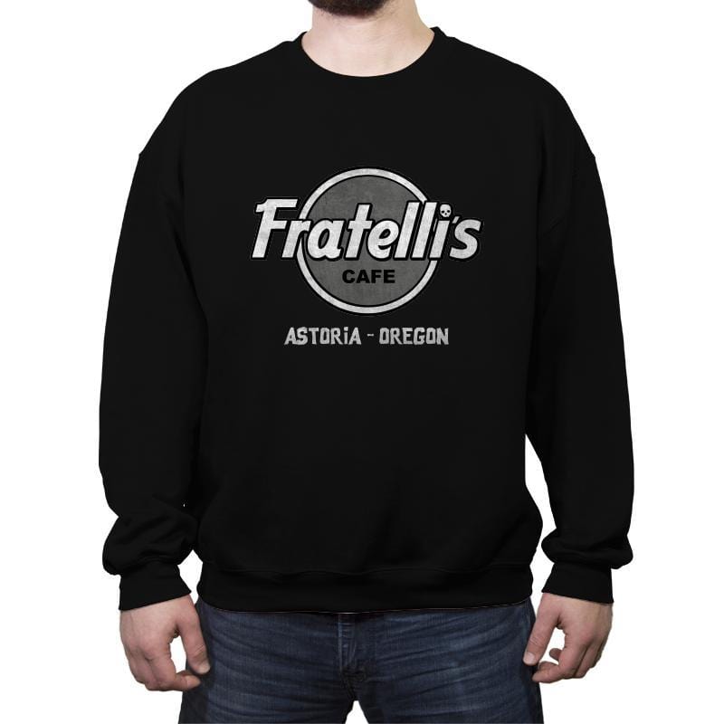 Fratelli's Rock Cafe - Crew Neck Sweatshirt Crew Neck Sweatshirt RIPT Apparel