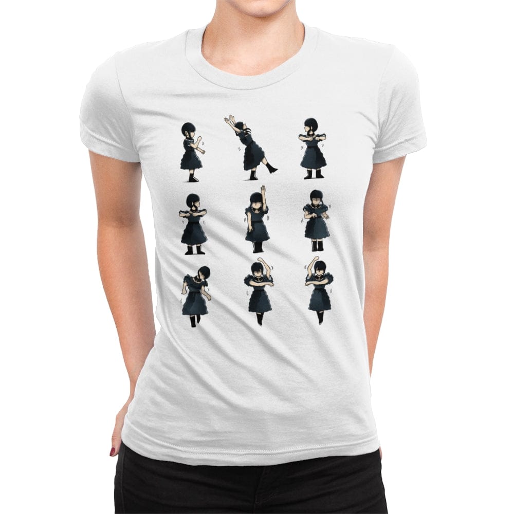 Freak Dance - Womens Premium T-Shirts RIPT Apparel Small / White