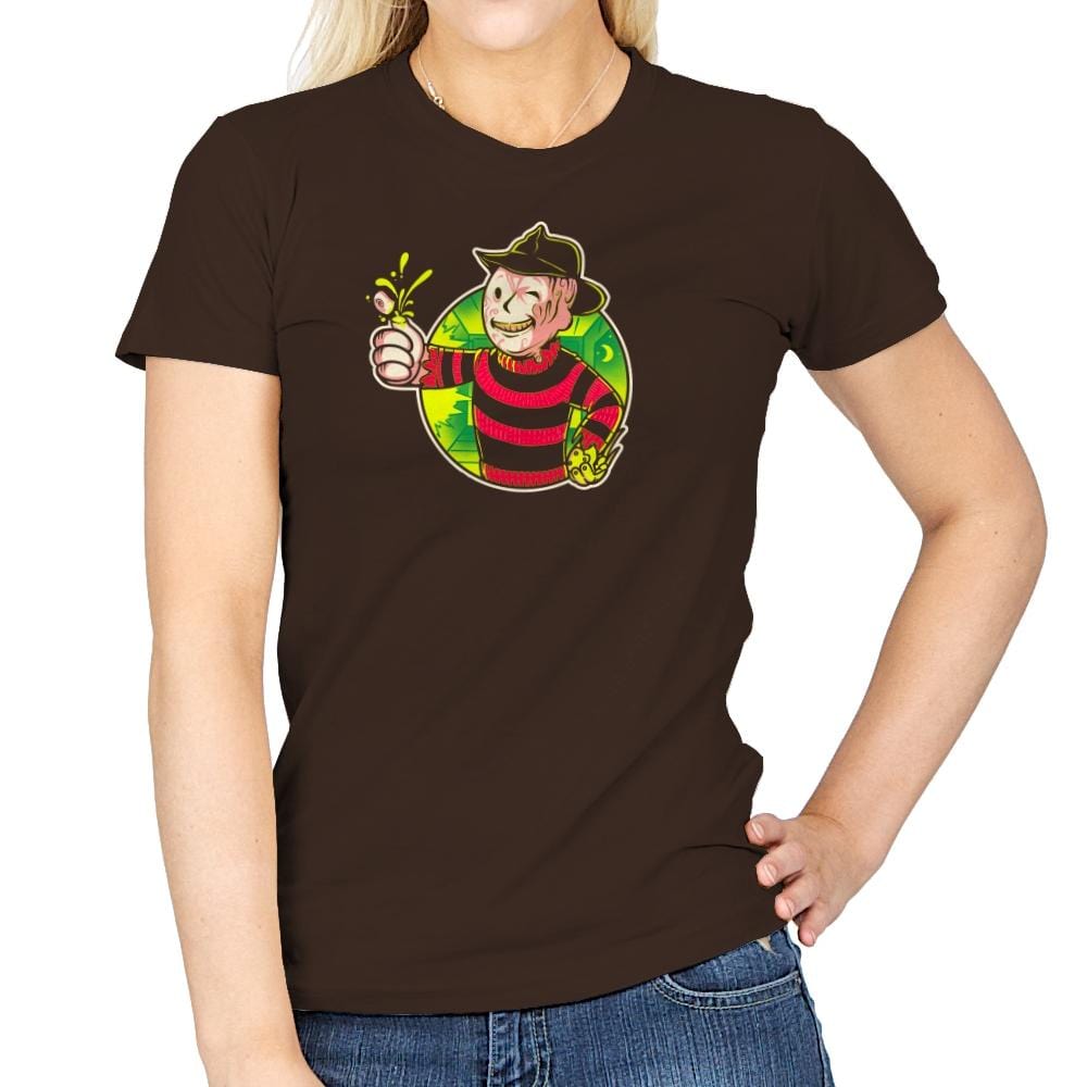 Freddy Boy - Womens T-Shirts RIPT Apparel Small / Dark Chocolate