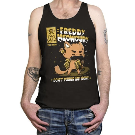 Freddy Meowcury - Tanktop Tanktop RIPT Apparel