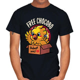 Free Chocobo - Mens T-Shirts RIPT Apparel Small / Black