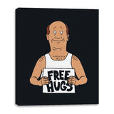 Free Hugs - Canvas Wraps Canvas Wraps RIPT Apparel 16x20 / Black