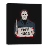 Free Hugs Yay - Canvas Wraps Canvas Wraps RIPT Apparel 16x20 / Black