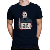Free Hugs Yay - Mens Premium T-Shirts RIPT Apparel Small / Midnight Navy