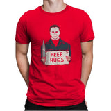 Free Hugs Yay - Mens Premium T-Shirts RIPT Apparel Small / Red