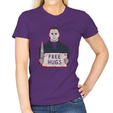 Free Hugs Yay - Womens T-Shirts RIPT Apparel Small / Purple