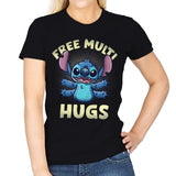 Free Multi Hugs - Womens T-Shirts RIPT Apparel Small / Black