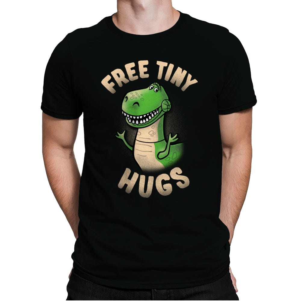 Free Tiny Hugs - Mens Premium T-Shirts RIPT Apparel Small / Black