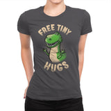 Free Tiny Hugs - Womens Premium T-Shirts RIPT Apparel Small / Heavy Metal