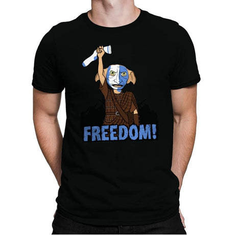 Freedobby - Raffitees - Mens Premium T-Shirts RIPT Apparel Small / Black