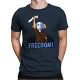 Freedobby - Raffitees - Mens Premium T-Shirts RIPT Apparel Small / Indigo
