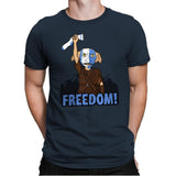 Freedobby - Raffitees - Mens Premium T-Shirts RIPT Apparel Small / Indigo