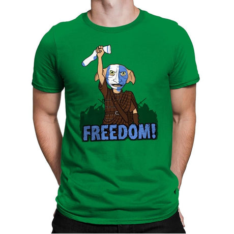 Freedobby - Raffitees - Mens Premium T-Shirts RIPT Apparel Small / Kelly Green