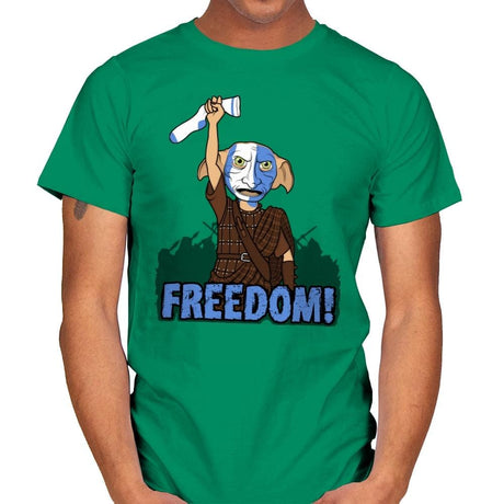Freedobby - Raffitees - Mens T-Shirts RIPT Apparel Small / Kelly Green