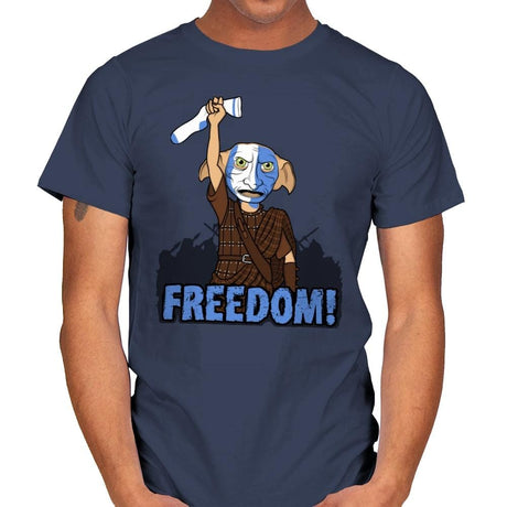 Freedobby - Raffitees - Mens T-Shirts RIPT Apparel Small / Navy