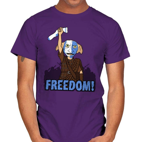Freedobby - Raffitees - Mens T-Shirts RIPT Apparel Small / Purple