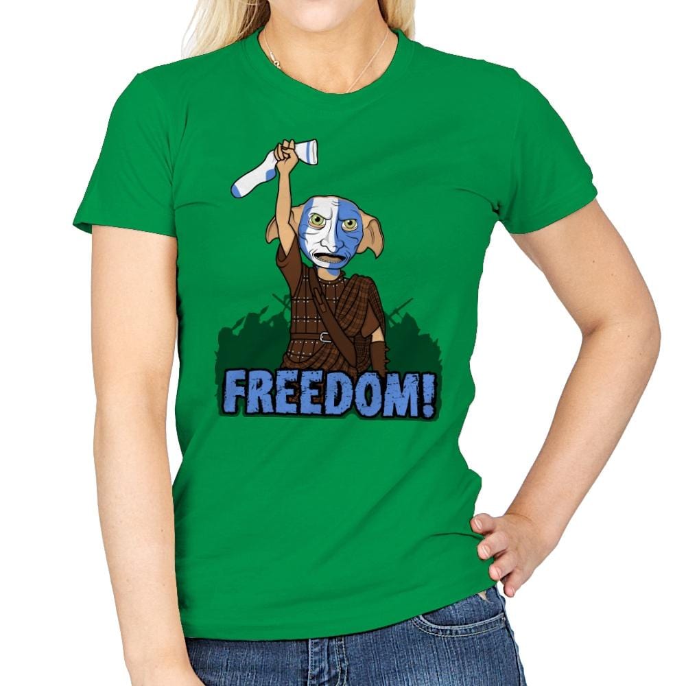 Freedobby - Raffitees - Womens T-Shirts RIPT Apparel Small / Irish Green