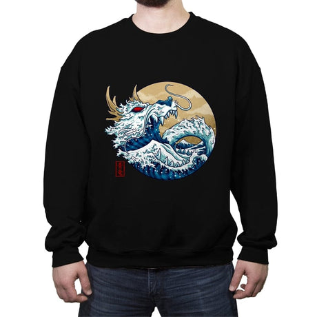Freedom Fighter - Crew Neck Sweatshirt Crew Neck Sweatshirt RIPT Apparel Small / Black