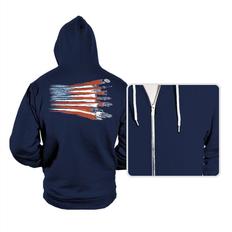 Freedom Fighters - Hoodies Hoodies RIPT Apparel Small / Navy